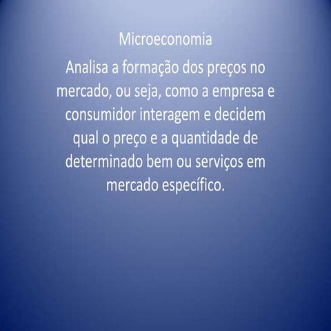 Microeconomia março 2010