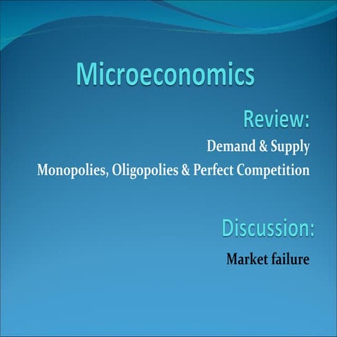 Microeconomics