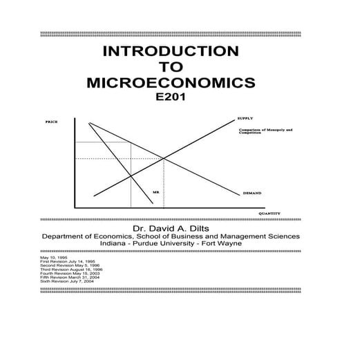 Introductio to Microeconomics