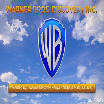 Warner Bros. Discovery Microeconomics Presentation
