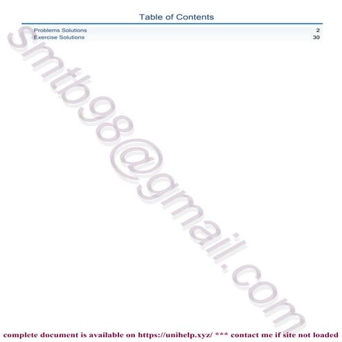 Answers to Problems for Microelectronic Circuits, 8th Edition - Adel Sedra & ...