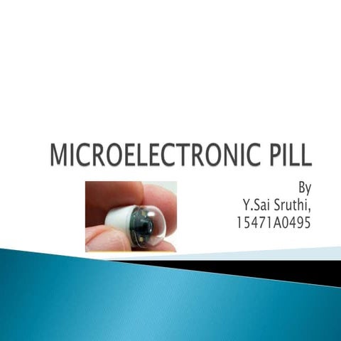 Microelectronic pill 