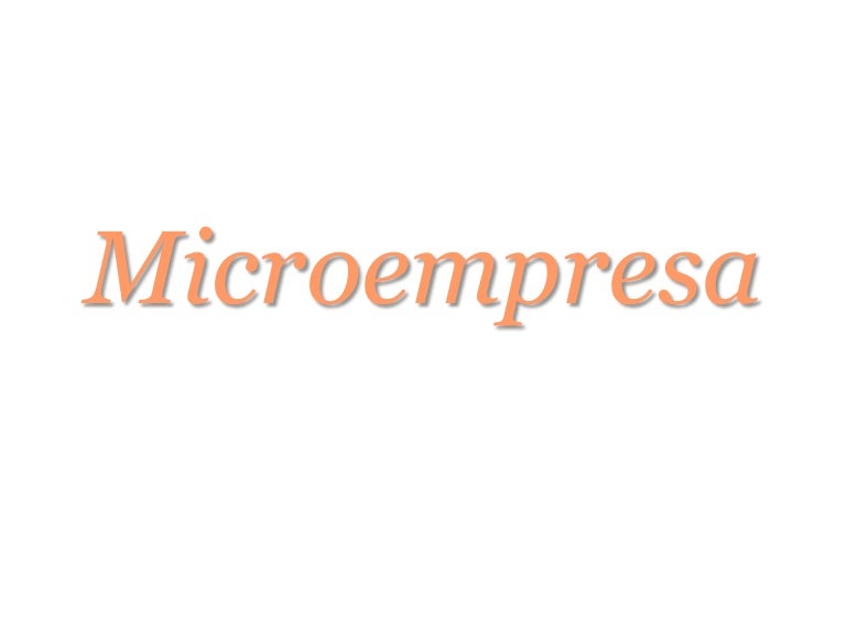 Microempresa