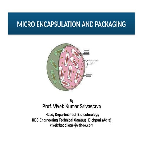 Advanced Microencapsulation Techniques for Probiotic Stabilization and ...