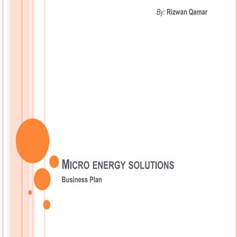 Micro Energy Solutions