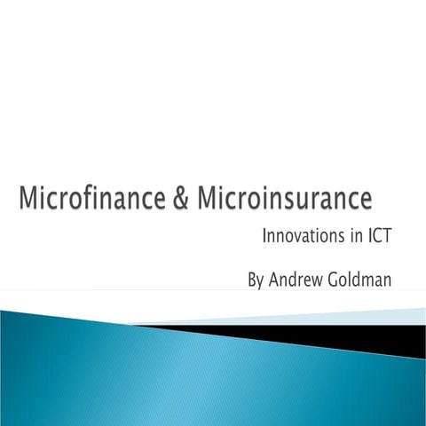 Microfinance