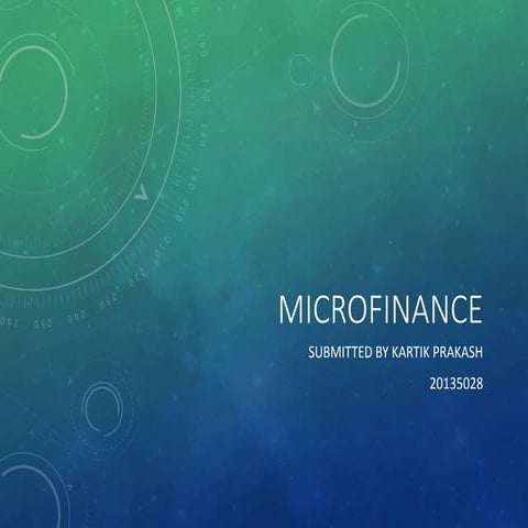Microfinance India