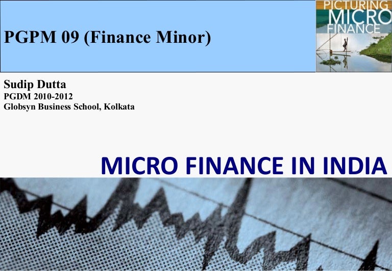 Microfinance in India