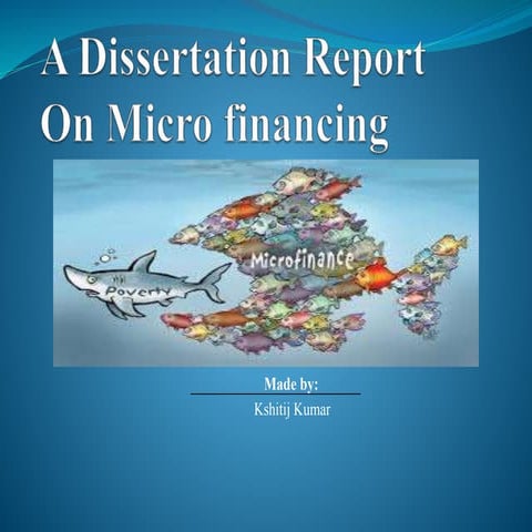 Microfinance Ppt Pptx
