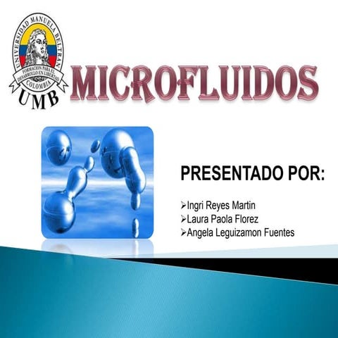Microfluidos | PPTX