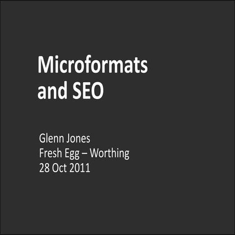 Microformats and SEO