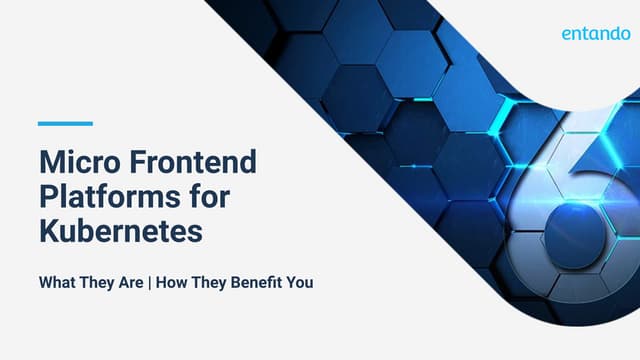 Micro Frontend Platforms for Kubernetes