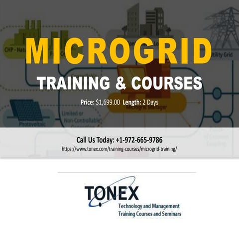 Microgrid Training Course From Tonex Experts
