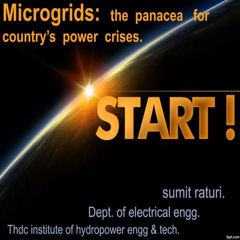 Microgrids : an indian perspective.
