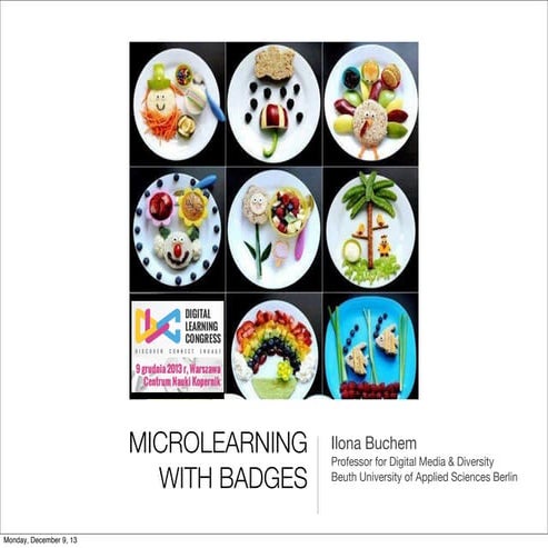 Microlearning with badges