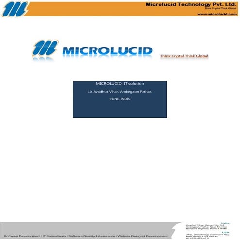 Microlucid Portfolio