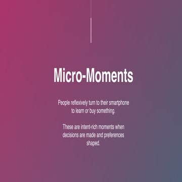 How to win with Micro Moments 