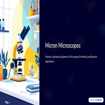 Micron Microscopes: Premium Laboratory & Histopathology Equipment for ...