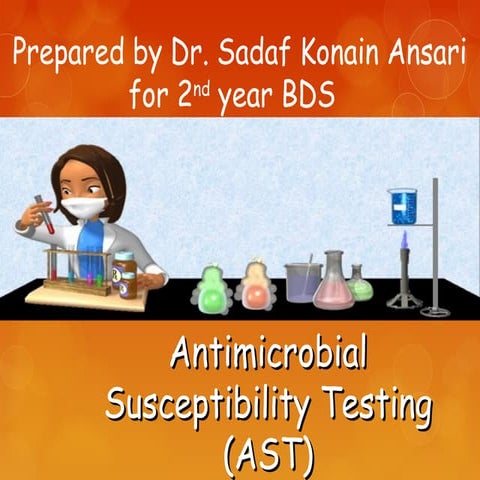 ACT antimicrobial susceptibility testing, inoculation and drug sensitivity 