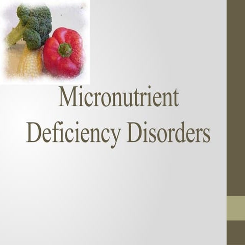 Micronutrient deficinecy disorders .pptx