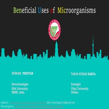  Beneficial use of Microorganism