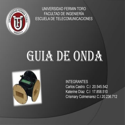 Guia de ondas proyecto 