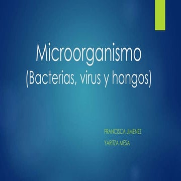 PPT Microorganismo