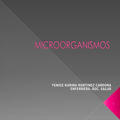 Microorganismos ppt