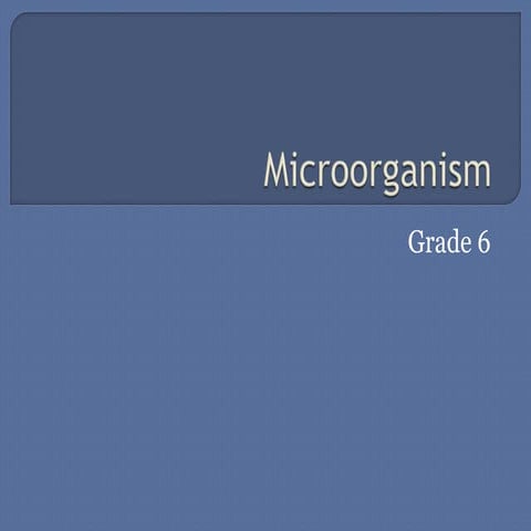 Microorganisms