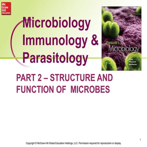 Micro pharm 2.ppt Structue and function of microbes. general properties ...