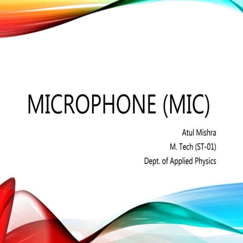 Microphone 