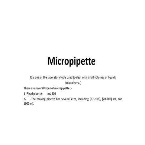 lec4- Micropipette- biotechnology استاذ حيدر.pptx