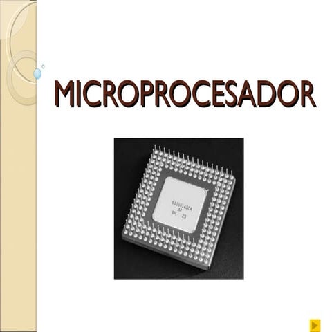 El microprocesador