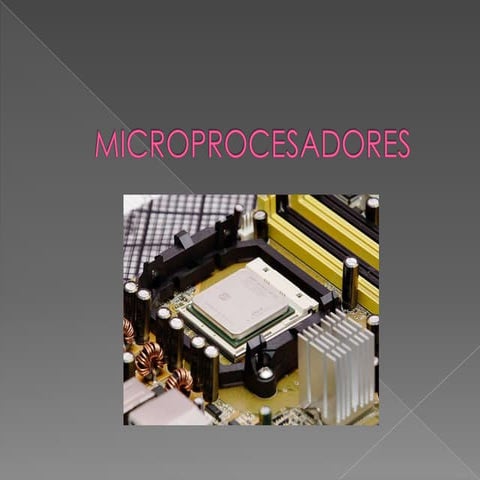 Microprocesadores
