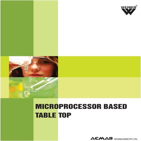 Microprocessor Based Table Top Category by ACMAS Technologies Pvt Ltd.