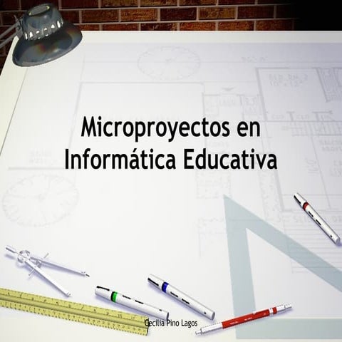 Micro Proyecto de Aula e Informatica Educativa | PPS