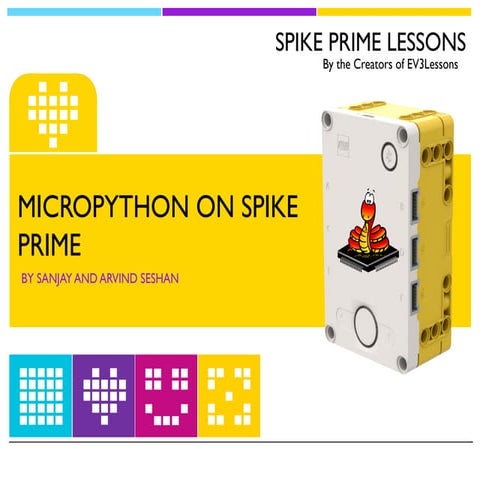 MicroPython for LEGO Spike - introduction | PDF