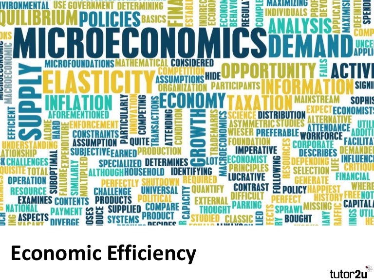 Tutor2u Economic Efficiency