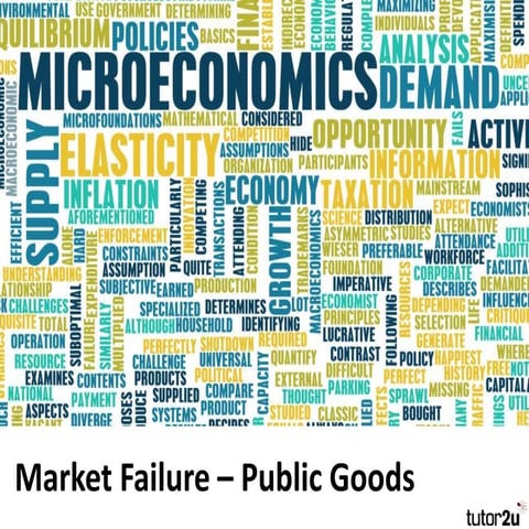 Tutor2u - Market Failure – Public Goods