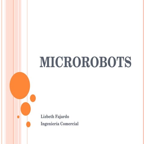 Microrobots Lizbeth