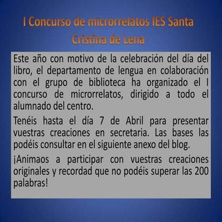 Definición y ejemplos de microrrelatos