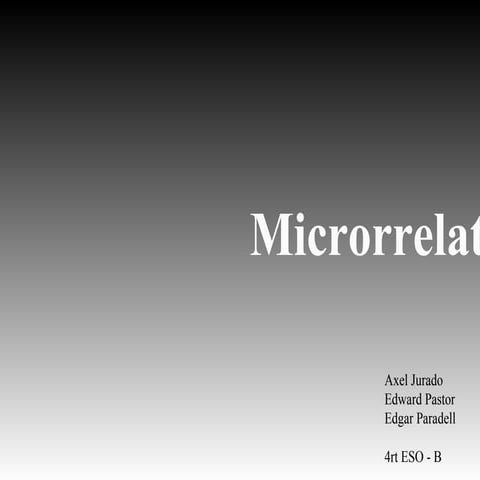 Microrrelatos