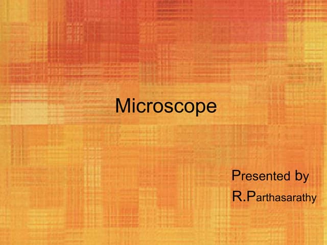 Microscope
