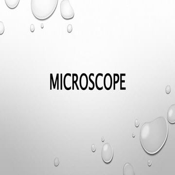 Microscope