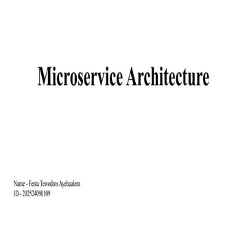 Microservices Design Patterns Explained | Edureka | PDF