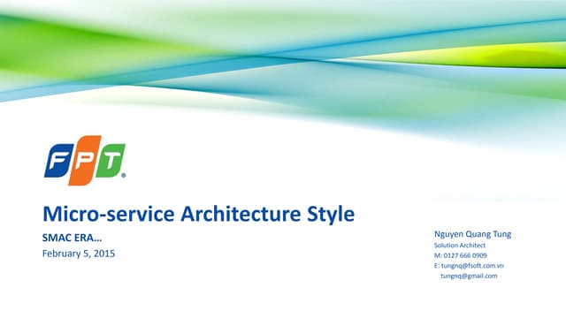 Microservice Architecture