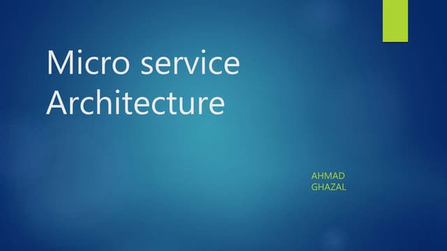 Microservices