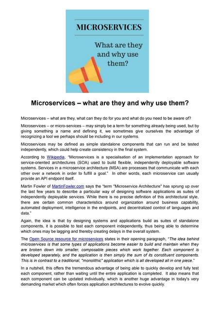 Microservices