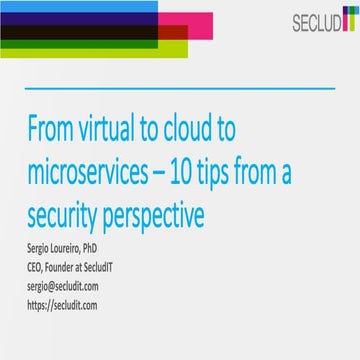 Microservices docker-security