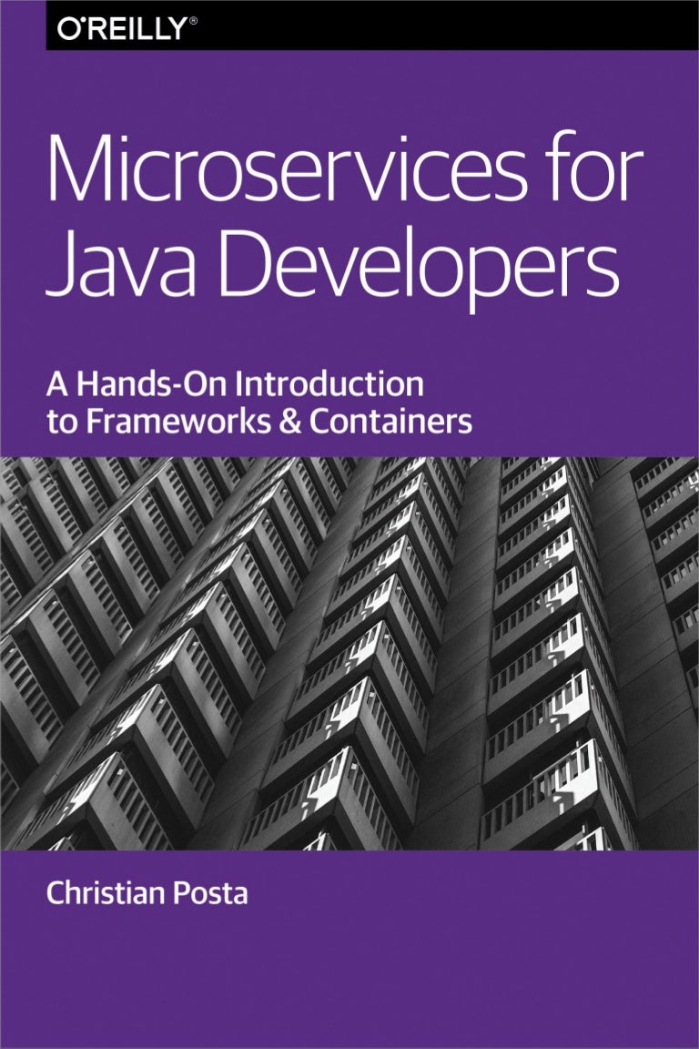 Microservices For Java Developers